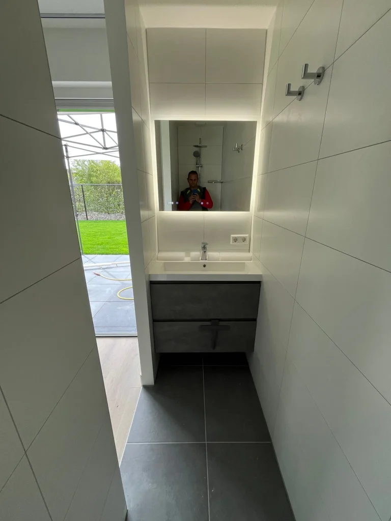 Smalle badkamer